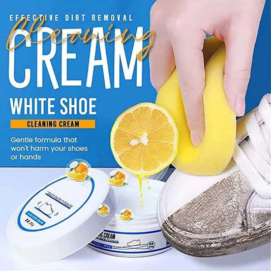 Shoe Cleaning Cream, white shoes, travel shoes, leather shoes, sports shoes, canvas shoes, leather bags, car interiors, etc.